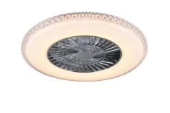 LED kattotuuletin Harstad kromi starlight*Trio Lighting Discount