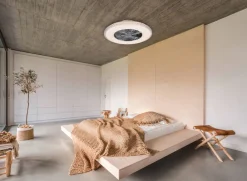 LED kattotuuletin Harstad kromi starlight*Trio Lighting Discount