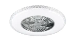 LED kattotuuletin Harstad kromi starlight*Trio Lighting Discount