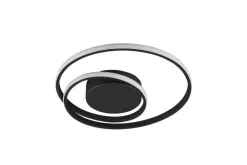 Online Trio Lighting LED kattovalaisin Zibella mattamusta SCANDI