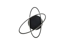 LED kattovalaisin Lane mattamusta/kristalliefe*Trio Lighting Hot