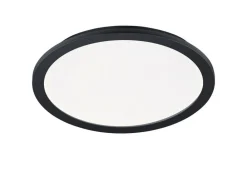 New Trio Lighting LED kattovalaisin Camillus 40 cm mattamusta