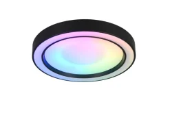 LED kattovalaisin Arco 40 cm mattamusta RGBW*Trio Lighting Online