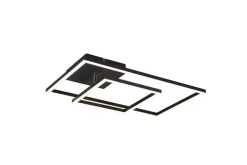 LED kattovalaisin Padella mattamusta*Trio Lighting Discount