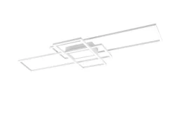 Outlet Trio Lighting LED kattovalaisin Irvine mattavalkoinen