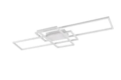 Outlet Trio Lighting LED kattovalaisin Irvine mattavalkoinen