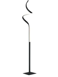 Best Trio Lighting LED lattiavalaisin Course mattamusta