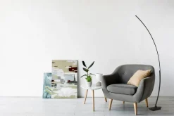 LED lattiavalaisin Solo mattamusta*Trio Lighting Best