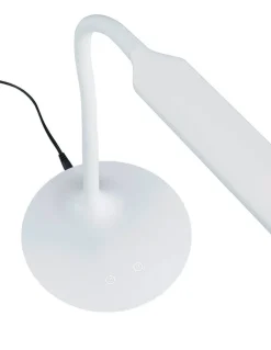 Trio Lighting LED pöytävalaisin Polo mattavalkoinen