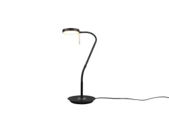 LED pöytävalaisin Monza mattamusta*Trio Lighting New