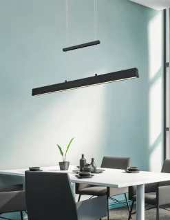 LED riippuvalaisin Paros mattamusta*Trio Lighting Online