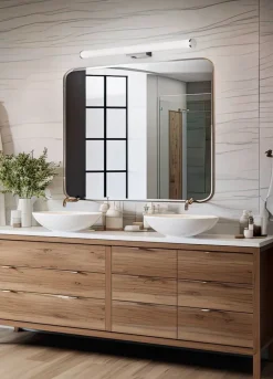 Best Trio Lighting LED seinävalaisin Mattimo H2O 60 cm kromi 4000