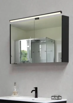 Sale Trio Lighting LED seinävalaisin Lino H2O 60 cm mattamusta