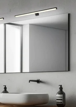 Sale Trio Lighting LED seinävalaisin Lino H2O 60 cm mattamusta