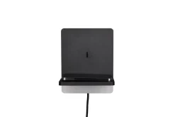 Online Trio Lighting LED seinävalaisin Fairfield mattamusta latausa