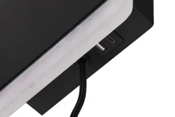 Online Trio Lighting LED seinävalaisin Fairfield mattamusta latausa