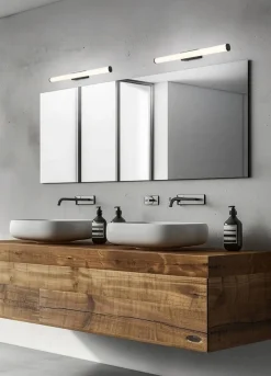 LED seinävalaisin Mattimo H2O 60 cm mattamusta*Trio Lighting Best