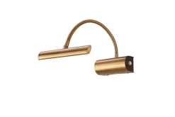 LED tauluvalaisin Curtis antiikkimessinki*Trio Lighting Online