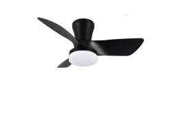 LED tuuletinkattovalaisin Randers mattamusta*Trio Lighting Online