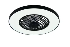 LED tuuletinkattovalaisin Linköping musta RGB*Trio Lighting Discount