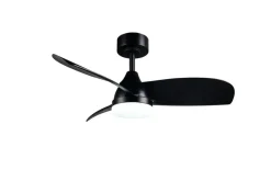 LED tuuletinkattovalaisin Helsinki mattamusta*Trio Lighting Outlet