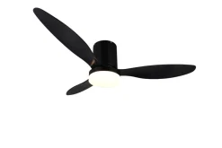 LED tuuletinkattovalaisin Göteborg mattamusta*Trio Lighting Best