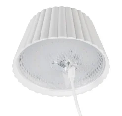 LED ulkolattiavalaisin Suarez mattavalkoinen l*Trio Lighting