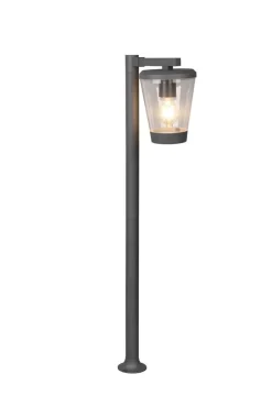 Hot Trio Lighting pylväsvalaisin Cavado 100 cm E27 antrasiitti