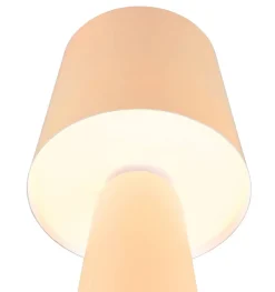 Best Trio Lighting pöytävalaisin Nubian E27 kellertävänruskea