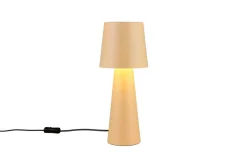 Best Trio Lighting pöytävalaisin Nubian E27 kellertävänruskea