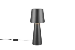 pöytävalaisin Nubian E27 mattamusta*Trio Lighting New