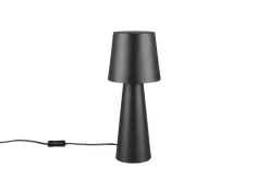 pöytävalaisin Nubian E27 mattamusta*Trio Lighting New