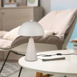 pöytävalaisin Alfie E27 lämmin harmaa*Trio Lighting