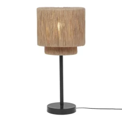 pöytävalaisin Smilla E27 sisal*Trio Lighting New