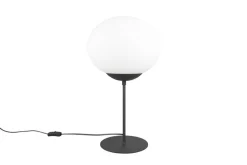 pöytävalaisin Fomento E27 mattamusta/valkoinen*Trio Lighting Discount