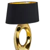 Clearance Trio Lighting pöytävalaisin Taba 52 cm E27 kulta/musta