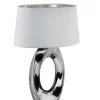 pöytävalaisin Taba 52 cm E27 hopea/valkoinen*Trio Lighting Sale