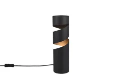 Hot Trio Lighting pöytävalaisin Stream GU10 mattamusta