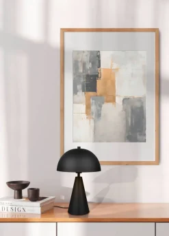 pöytävalaisin Alfie E27 mattamusta*Trio Lighting Outlet