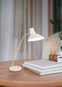 pöytävalaisin Traveller E27 lämmin harmaa/matt*Trio Lighting