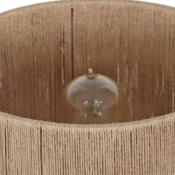 Trio Lighting pöytävalaisin Toba E27 puu/beige