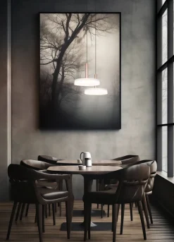 riippuvalaisin Celeste LED 1-os kahvinruskea*Trio Lighting Online