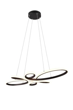 riippuvalaisin Fly LED mattamusta*Trio Lighting Best