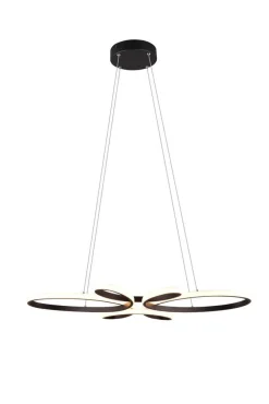 riippuvalaisin Fly LED mattamusta*Trio Lighting Best