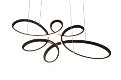 riippuvalaisin Fly LED mattamusta*Trio Lighting Best