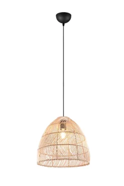 Trio Lighting riippuvalaisin Rike E27 rottinki