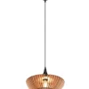 riippuvalaisin Colino E27 puu/antrasiitti*Trio Lighting Clearance