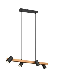 Online Trio Lighting riippuvalaisin Marley 4-os 80 cm GU10 mattamus
