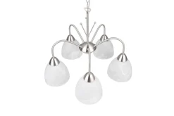 Trio Lighting riippuvalaisin Dobby 5-os E27 harjattu teräs/a