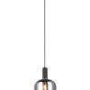 Outlet Trio Lighting riippuvalaisin Diva E27 mattamusta/kromattu